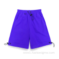 Mens Windbreaker Basketball Gym Woven Shorts Men